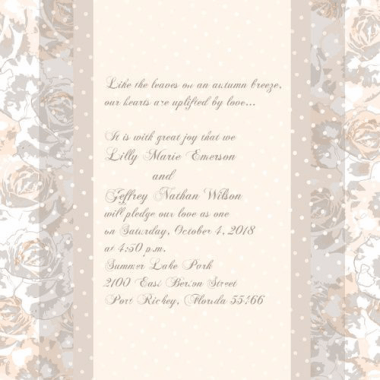 Floral Romantic Wedding Card Vectors Free Vector Eps, Free Vectors File
