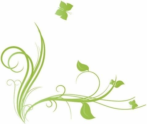 Floral With Butterfly Element Design Vector Illustration Free Vector Eps Free Vectors